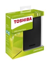 Toshiba Canvio Basics Black 2 TB Portable Hard Drive HDTB320EK3CA